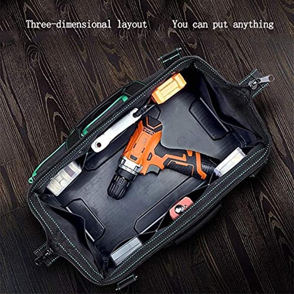 工具収納バッグ ツールバッグ 工具バッグ 工具袋 大口収納 工具収納袋 大容量 作業...