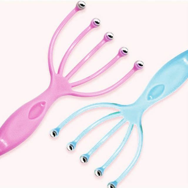 頭皮エステ プレゼント 頭スッキリ 五本指 ヘアブラシ 2個セット 頭皮ケア ヘッド...