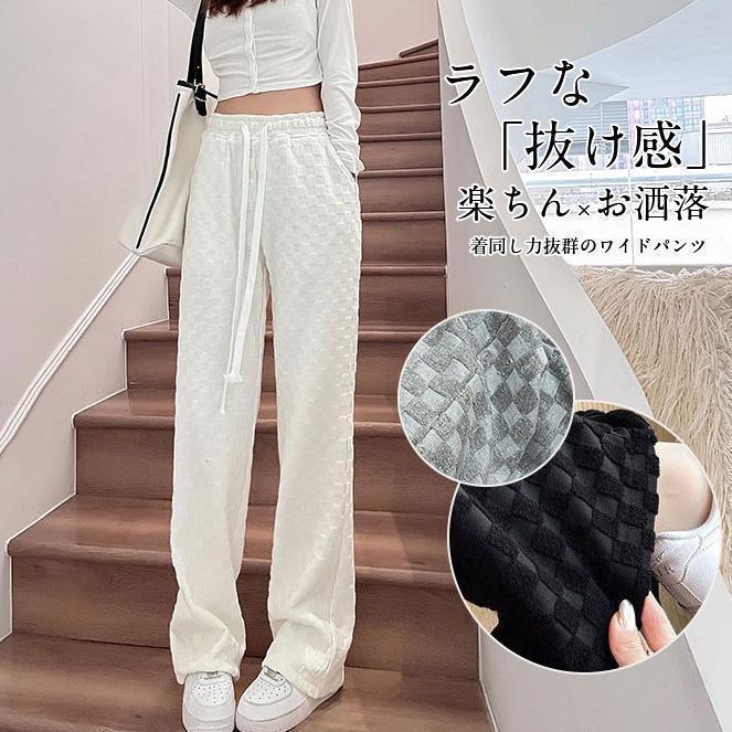 樂天商城 - 春 夏 秋 レディースコーデュロイ バギーパンツ シンプル ボトムス ストレート 履きやすい ゆったり リラックス ポッケト付き チ