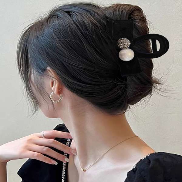 り 大人可愛い まとめ髪 オフィスカジュアル 女子会 プレゼント 入学式 上品 ヘアアクセ まとめ髪 秋冬新作 髪飾り結婚式発表会