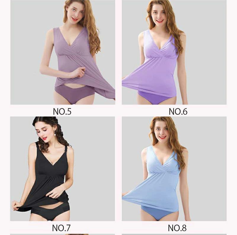 トップス タンクトップ マタニティキャミソール 前開き 授乳用 タンクトップ ママ ...