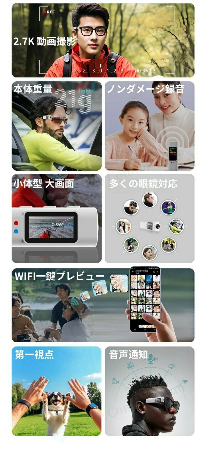 �ߥ˥���� ��������� �ᥬ�ͥ���� �����ӥǥ������ 2.7K���� 110�빭�� �롼��Ͽ�� 1ʬ��2ʬ��3ʬ��5ʬ ����60ʬϢ³���� ���ץ��б� �����̺���128GB�б� Ķ������Ķ���� �鷺��21g �٤ʤ��ᥬ���դ� �֥롼�饤�ȥ��å� �ᥬ�ͥ����������μ�Ǽ�ݡ����դ�