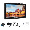 ANDYCINEA6Max6インチタッチ式フィールドモニター3DLUT4KHDMI入力出力外部DSLRカメラフィールドモニターF970パワープレート付き外部ワイヤレス伝送への電源キット
