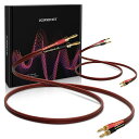 UCINNOVATE4m/2本一組13.12FT高級純銅HIFIOFCスピーカーケーブル加工済とバナナプラグ、金めっきバナナチッププラグオス-オス600芯14AWGオーディオスピーカーHIFIシステムホームシアター加工済