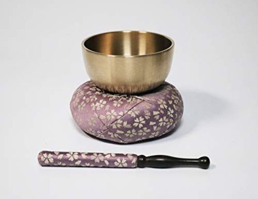 京仏壇いせむらさくら柄日和リンセット国産おりんセット音色よく美しく響きます(各寸法・お色ございます)おりん・布団・リン棒のセットですリンリンセット仏具りんおりん...