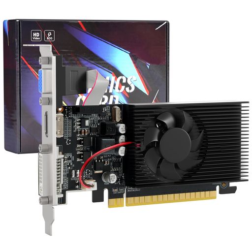 ArtudatechグラフィックボードGT7304GGDDR3メモリ搭載グラボ高周波数コア処理128ビットビデオメモリ幅g..