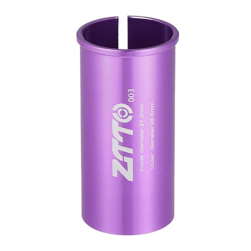 AABSOPROシートポストシムアダプター27.2mm1.07”内径28.6mm1.13”外径自転車シートポストチューブ縮径ス..