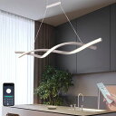 LEDシーリングライト6畳8畳10畳おしゃれ北欧天井照明器具無段階連続調光・調色引っ掛対応タイミング機能照明器具高さ調節可能アンティーク北欧アートランプ和室照明照明器具レストラ…(3)