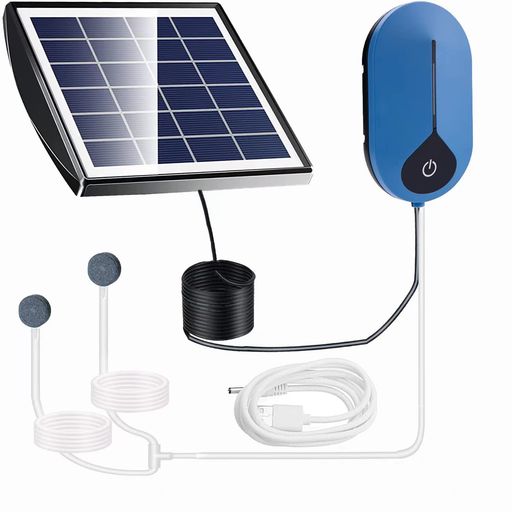 【USB充電/太陽光充電両用】充電モード:モード1:ソーラーパネルの充電と充電時間15H。​モード2:USB充電時間5時間(5V 1A以下の充電器を使ってください)。急な天候の変化で曇りなど、太陽が弱いときや天気が悪い状況でもポンプを継続的に作動させることができます。耐久性が大幅に向上します。屋内も室外も利用できます,場所に制限されない。 【大容量のバッテリが内蔵】3600mAHのバッテリが内蔵され、自動的に太陽エネルギーを蓄えの機能が付き、フル充電の状態で、夜間の酸素供給も可能になります。また。作業モードは強、弱、間隔の三つがあり、必要に応じてエア吐出量の調整ができ、使い心地が良いです、水槽の中の酸素量を大幅に増加できます。 【静音設計】厚いプラスチックケースによって防音性が高く、まだ振動吸収脚ゴムによって周囲へ振動を伝えないことにより、このエアポンプが超静音です。作業中は静音で、睡眠中や作業中でも音が気にならず、生活の妨げになりません。 【適用の場合が多い】水槽用エアーポンプはコンパクトで、持ち運びに便利、屋内も室外も利用できます。