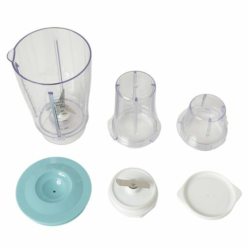 丸山クオーレミル付コンパクトミキサーCU-403CM(B)ジューサーブルー