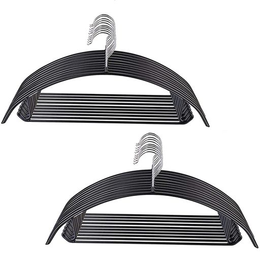 Cozyoneハンガーすべらないかたくずれ防止20本組洗濯物干しスリムジャケットハンガー収納ハンガー頑丈なハンガー衣類が滑り落ちない型崩れ防止スリムハンガー乾湿...