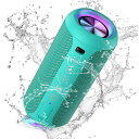 ORTIZANBLUETOOTHスピーカー防水IPX7でワイヤレス24W出力ぶるーとぅーすすぴーかーステレオのポータブルブルートゥーススピーカー30時間連続再生マイク内蔵/2台ペアリング/TFカード対応お風呂…
