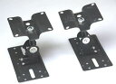 スピーカー用汎用天吊り取り付け金具2個セットスピーカーブラケットスタンド(2)