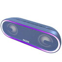 DOSSSoundBoxPro+P300Bluetoothスピーカー40W重低音IPX6防水ワイヤレスポータブル小型スピーカーイルミネーション機能搭載20時間連続再生2台ペアリングAux/TFカード対応スマホお風呂