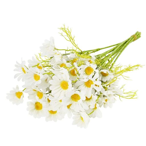 造花アウトドア人工デイジーフラワーフェイクデイジーフラワー装飾UV耐性プランターホームガーデン装飾ウェディングポーチウィンドウ装飾