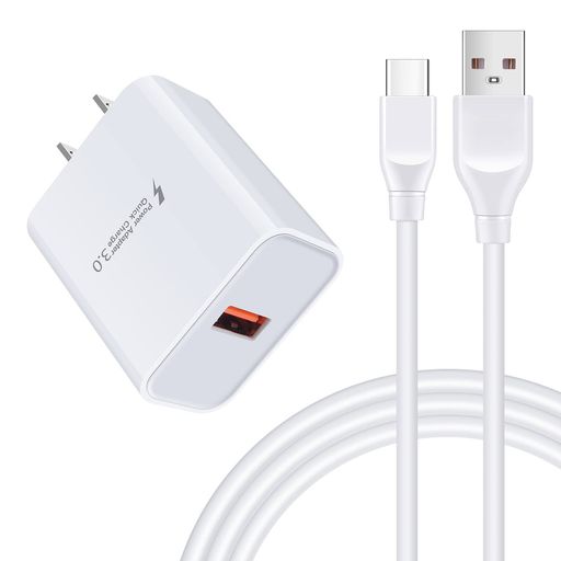 急速充電器TYPE-CANDROID18W/3AスマホUSB-Cケーブル1.83M/1本QC3.0アダプターアンドロイド携帯GALAXYACアダプタータイプC電源コードUSBコンセントAQUOSZERO6R6
