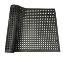 YBAYMYマット穴あきゴムマット駐車場滑り止めマット90X210CM排水フロアマットカット可能工業用業務マット(3)