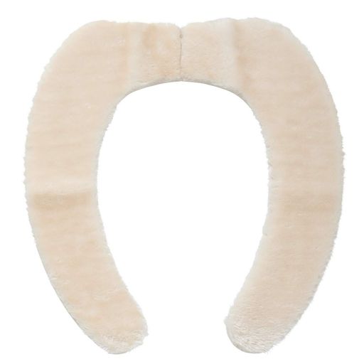 レックmatou吸着べんざシートふわふわボア(ベージュ)洗濯OKのせるだけ