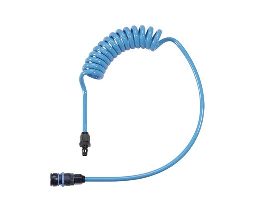 ジョプラックスコイルホース青有効2M