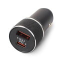MOREFULLSUSBカーチャージャー(40W&デュアルPD&QC3.0急速充電)シガーソケット2ポートUSBCポート&USBAポート2台同時充電可能超小型軽量USBカーチャージャーiPhone/iPad/Galaxy