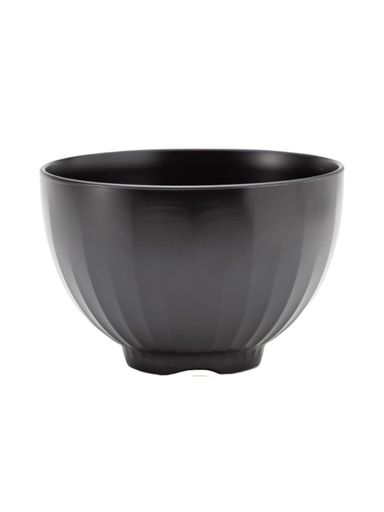 アサヒ興洋お椀汁椀華しのぎ黒300ml電子レンジ対応食洗機対応水切りスリット付き日本製洗浄椀AZ21-04直径10.2x高さ6.8cm