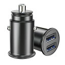 LOYELEYシガーソケット充電器1個USB2ポート4.8A24W12V/24Vに対応カーチャージャースマホ急速充電foriPhoneiPadXperiaSamsungGalaxyなと対応
