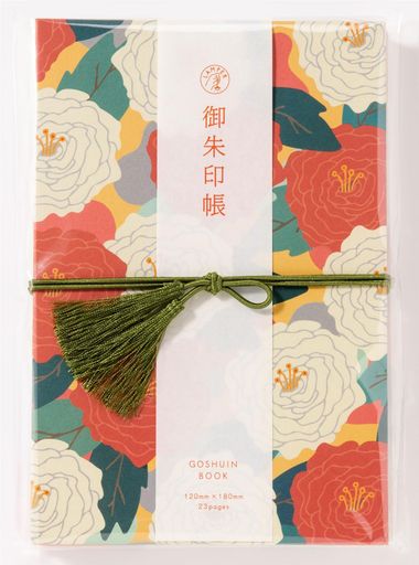 いろは出版御朱印帳ご朱印帳朱印帳LAMPER【BOTAN】じゃばら式タッセル付き京都奉書紙和紙シンプルLSS-03