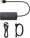 CAMWAYHDMIキャプチャーボード4kUSB2.0ビデオキャプチャーHDMIゲームキャプチャービデオキャプチャカード録画、生配信、会議に適用Output1/Output2付きWindows7/8/10