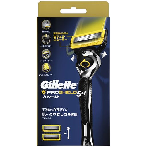 ジレットプロシールドプロシールドカミソリ本体1コ替刃2コ付うち1コは本体に装着済ミソリ本体1コ替刃2コ付うち1コは本体に装着済 ジレットプロシールドプロシールドカミソリ本体1コ替刃2コ付うち1コは本体に装着済ミソリ本体1コ替刃2コ付うち1コは本体に装着済