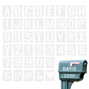 PAVIKE文字ステンシル【42枚】ステンシルシートアルファベット数字ステンシル再利用可能、シンボル付きステンシル、アートクラフトステンシル、布、ウッドパネル、ガラス、壁スプレー…