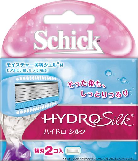 シックSchickハイドロシルク替刃(2コ入)女性用カミソリ シックSchickハイドロシルク替刃(2コ入)女性用カミソリ