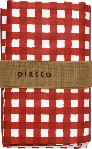 現代百貨piattoレジャーシートRDギンガムチェックA560RD