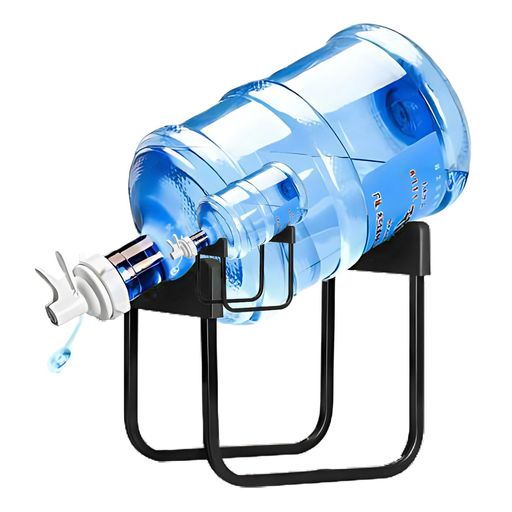 PLAVITウォーターサーバーボトルディスペンサースタンド収納キッチン省スペース卓上ボトルホルダー取り..