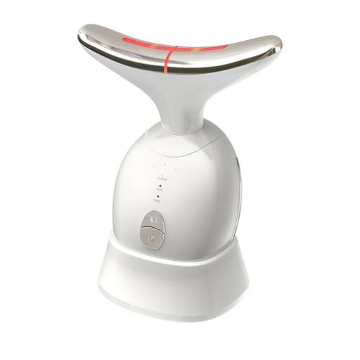 Kiboer美顔器1台8役EMS美顔ローラーかっさ電動温感イオン導入導出光エステ振動エステ美容家電三のモー..