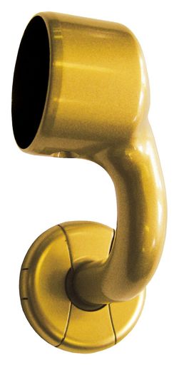 マツ六ECLEシステム手すり横エンドブラケット右ゴールドEL-608G