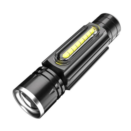 ワークライトハンドライトLED懐中電灯USB充電充電式強力500ルーメン小型マグネット磁石夜釣り登山防水..