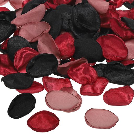 PATIKIL造花400個の人工花びらプロポーズウェディングフラワーシャワーテーブルデコレーションロマンチ..