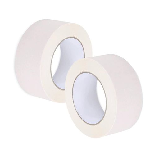 ChasCoCoマスキングテープ2個セットダクトテープカラフルマスキングテープ無地紙テープ手芸品塗装養生D..