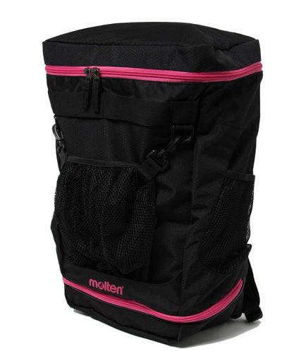 モルテン(molten)バスケットボール用バックパック容量35LブラックxピンクLB0042-KM