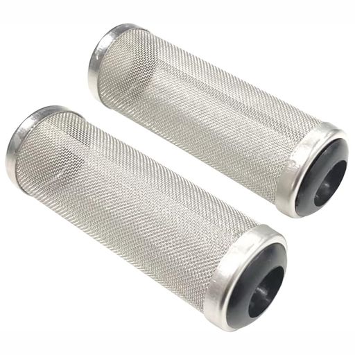 オーディオファンストレーナーメッシュ水槽用ろ過器内径16mm長寿命ブラック(パッキンの色)2点セット製..