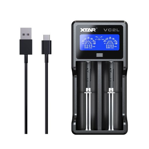 18650充電器セットXTARVC2L電池充電器単3単4ニッケル水素ニカド充電池1450018650266502070021700リチウム電池対応最大2A急速充電Type-C入力バッテリー活性化機能 18650充電器セットXTARVC2L電池充電器単3単4ニッケル水素ニカド充電池1450018650266502070021700リチウム電池対応最大2A急速充電Type-C入力バッテリー活性化機能