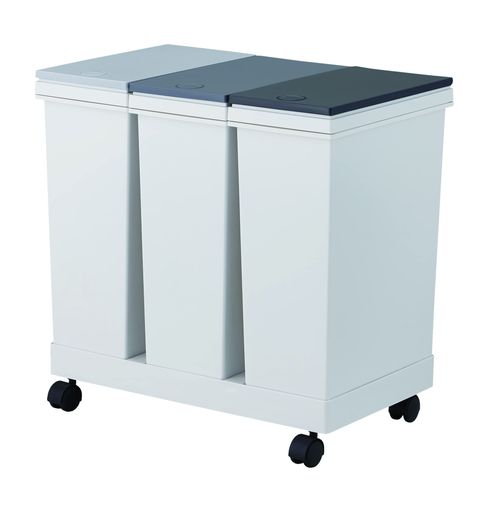 アスベルフタ付きゴミ箱EC横型3分...