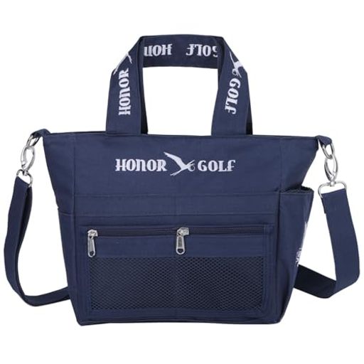 [HONORGOLF]【PGAプロ監修xゴルフ雑誌掲載】【防水600D生地x11ポケット搭載xカートカゴ適合x2WAYショル..