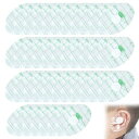 Doyimeイヤーキャップ耳カバーシャンプー耳ステッカー40枚セットシャワー耳カバー使い捨て耳パッチ新生児用イヤーマフ入浴用水泳