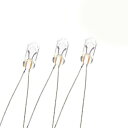 ジオラマ電飾などにムギ球200個セット3mm6V透明小型電球電車模型鉄道模型建物模型模型電飾ジオラマMP00W-200JP
