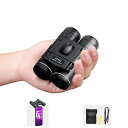 BLACKICE双眼鏡20倍コンサートライブ用高倍率22MM口径BAK4搭載スポーツ観戦軽量小型オペラグラス登山観光収納袋付(単品)(2)