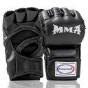 ZITFRIオープンフィンガーグローブボクシンググローブMMA総合格闘技ボクシングムエタイ空手ハンドガードテコンドーなどトレーリング用メンズレディースブラック