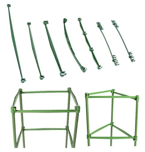 STK園芸支柱ガーデニング支柱サポート誘引調節可能植物支柱フラワースタンド誘引作業つる植物(11mm*30c..