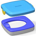 スツーレ®︎【防災グッズ大賞2025受賞】くるまる車用簡易トイレおまる子供ベビー渋滞防災車中泊にも携帯トイレ非常用トイレ排便袋&凝固剤つき(スカイブルー)|詳細画像
