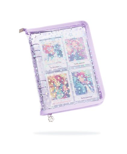 トレカケースぱしゃこれ収納ファイルトレーディングカードバインダーa56穴4ポケット両面収納リフィル20..